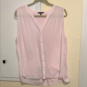 NYDJ Soft Pink Sleeveless Blouse